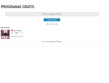 Tablet Screenshot of programasgratisyfull-lagunatoni.blogspot.com