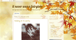 Desktop Screenshot of fairytaleho.blogspot.com