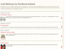 Tablet Screenshot of lordbelmontinnorthernireland.blogspot.com