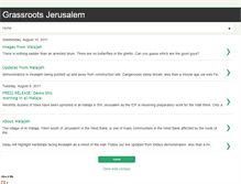 Tablet Screenshot of grassrootsjerusalem.blogspot.com