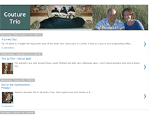 Tablet Screenshot of couturetrio.blogspot.com