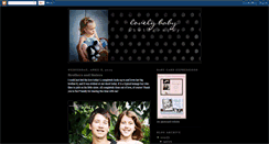 Desktop Screenshot of lovelybabyphotography.blogspot.com