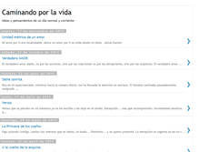 Tablet Screenshot of caminandoconjaime.blogspot.com