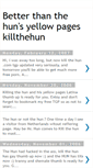 Mobile Screenshot of killthehun.blogspot.com