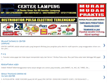 Tablet Screenshot of centerlampung.blogspot.com