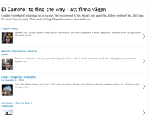 Tablet Screenshot of caminodemadrid.blogspot.com