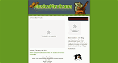 Desktop Screenshot of musicamexicana.blogspot.com