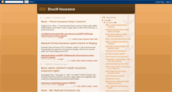 Desktop Screenshot of drucillinsurance.blogspot.com