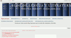 Desktop Screenshot of lengua-la-serna.blogspot.com