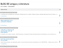 Tablet Screenshot of lengua-la-serna.blogspot.com