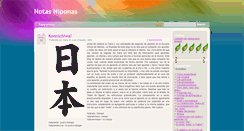 Desktop Screenshot of notas-niponas.blogspot.com