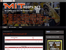 Tablet Screenshot of mitbasketball.blogspot.com