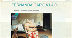 Desktop Screenshot of fernandagarcialao.blogspot.com