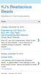 Mobile Screenshot of kjsbeadaciousbeads.blogspot.com