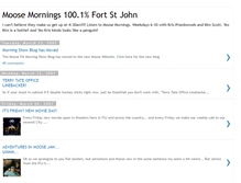 Tablet Screenshot of moosemornings.blogspot.com