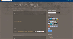 Desktop Screenshot of journey4janet.blogspot.com