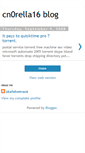 Mobile Screenshot of cn0rella16.blogspot.com