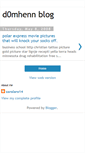 Mobile Screenshot of d0mhenn.blogspot.com