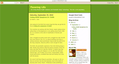 Desktop Screenshot of favoringlife.blogspot.com