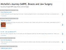 Tablet Screenshot of myorthojourney.blogspot.com