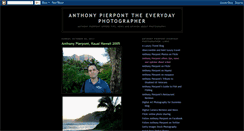Desktop Screenshot of anthonypierpont.blogspot.com