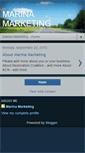 Mobile Screenshot of marinamarketingblog.blogspot.com