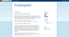 Desktop Screenshot of antiplagiator.blogspot.com