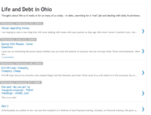 Tablet Screenshot of debtandlife.blogspot.com