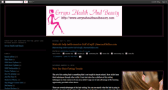 Desktop Screenshot of errynshealthandbeauty.blogspot.com