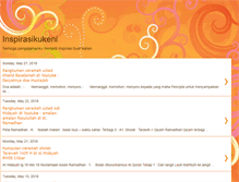 Tablet Screenshot of inspirasikukeni.blogspot.com