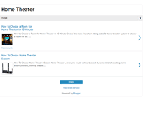 Tablet Screenshot of hometheaterbest.blogspot.com