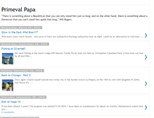Tablet Screenshot of primevalpapa.blogspot.com