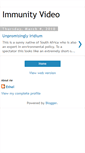 Mobile Screenshot of immunityvideo.blogspot.com