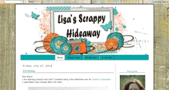 Desktop Screenshot of lisasscrappyhideaway.blogspot.com