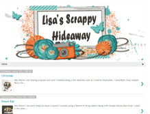 Tablet Screenshot of lisasscrappyhideaway.blogspot.com