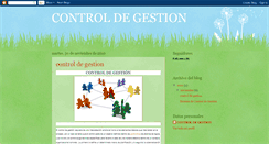 Desktop Screenshot of controldegestionerika.blogspot.com