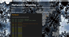 Desktop Screenshot of networkblog.blogspot.com