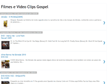 Tablet Screenshot of filmesevideoclipgospel.blogspot.com