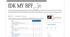 Desktop Screenshot of idkmybffjes.blogspot.com