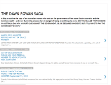 Tablet Screenshot of dawnrowansaga.blogspot.com