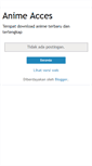 Mobile Screenshot of animeacces.blogspot.com