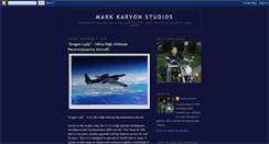 Desktop Screenshot of markkarvon.blogspot.com