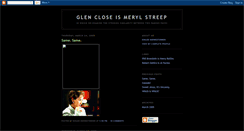 Desktop Screenshot of glencloseismerylstreep.blogspot.com
