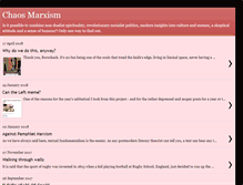 Tablet Screenshot of chaosmarxism.blogspot.com