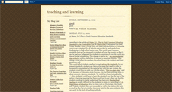 Desktop Screenshot of ese-teachingandlearning.blogspot.com