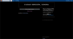 Desktop Screenshot of cdobregon.blogspot.com