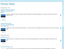 Tablet Screenshot of grocery-store-1.blogspot.com