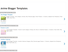 Tablet Screenshot of freeanimetheme.blogspot.com