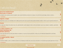 Tablet Screenshot of cafeconfreud.blogspot.com