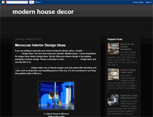 Tablet Screenshot of modernhousedecor.blogspot.com
